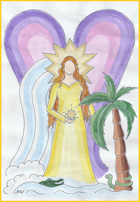 Archangel Ariel – Flowing with angels.
